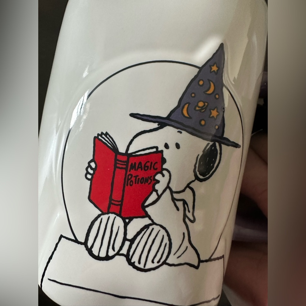 NWT double sided peanuts x Rae Dunn mug - Picture 6 of 7